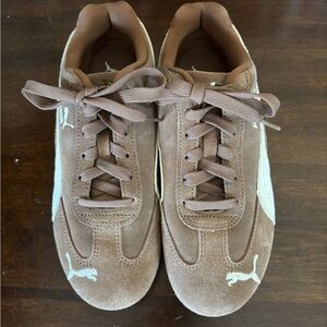 Puma Classic Brown Suede Shoes